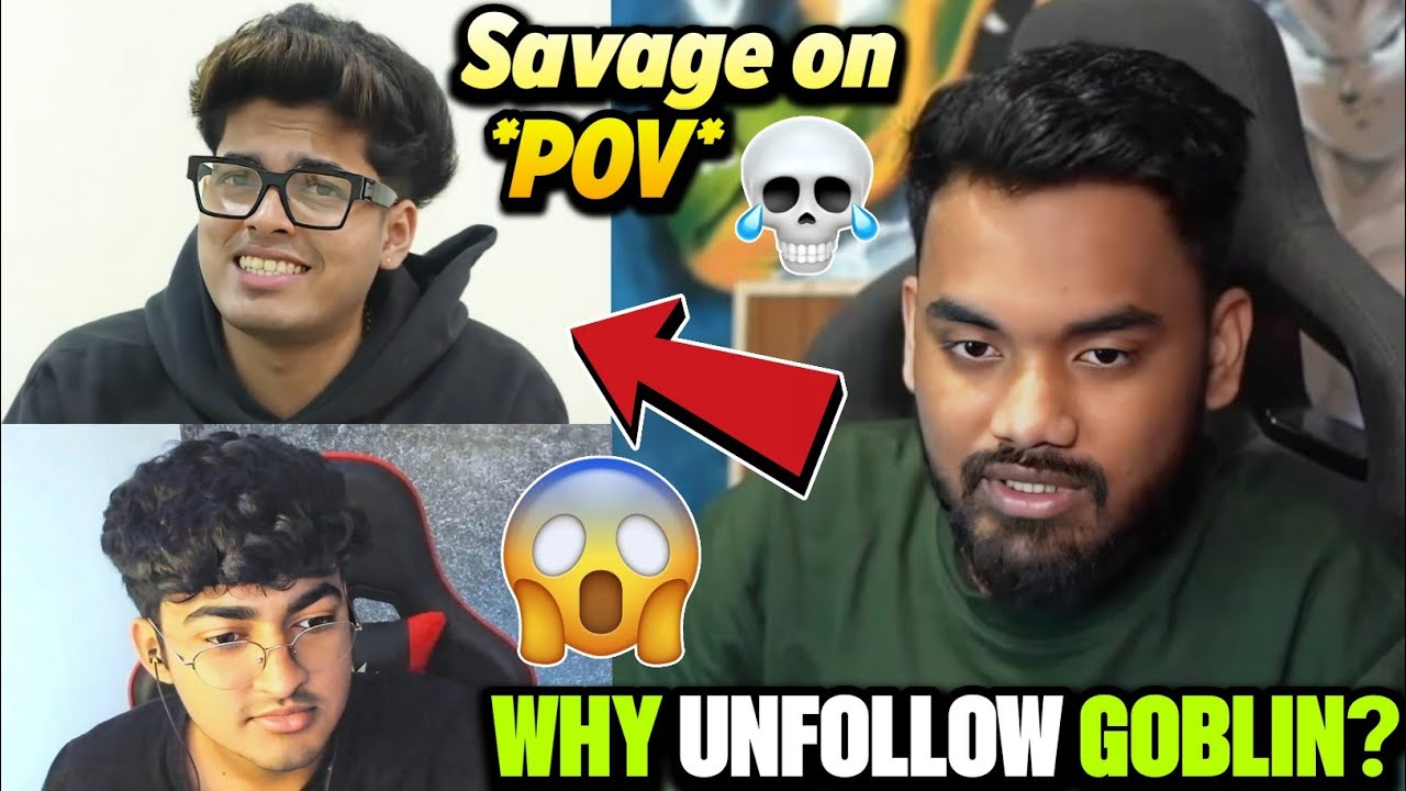 Manya Reply Why Unfollow Goblin ⚠️ Savage on 