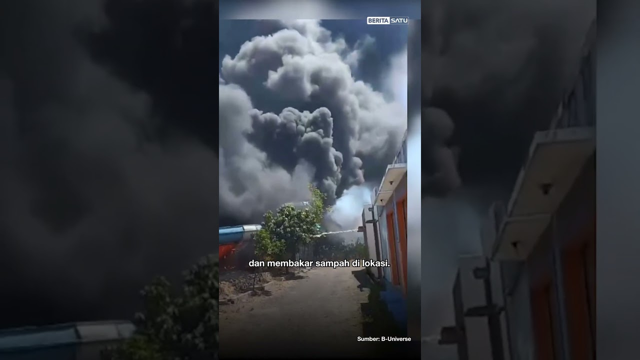 Anak-Anak Main Api, Waterboom di Pati Terbakar Hebat #kebakaran #wahanaair #beritasatu