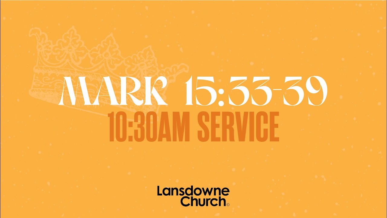 Sunday Morning 7 September 2025 | Lansdowne Church Livestream