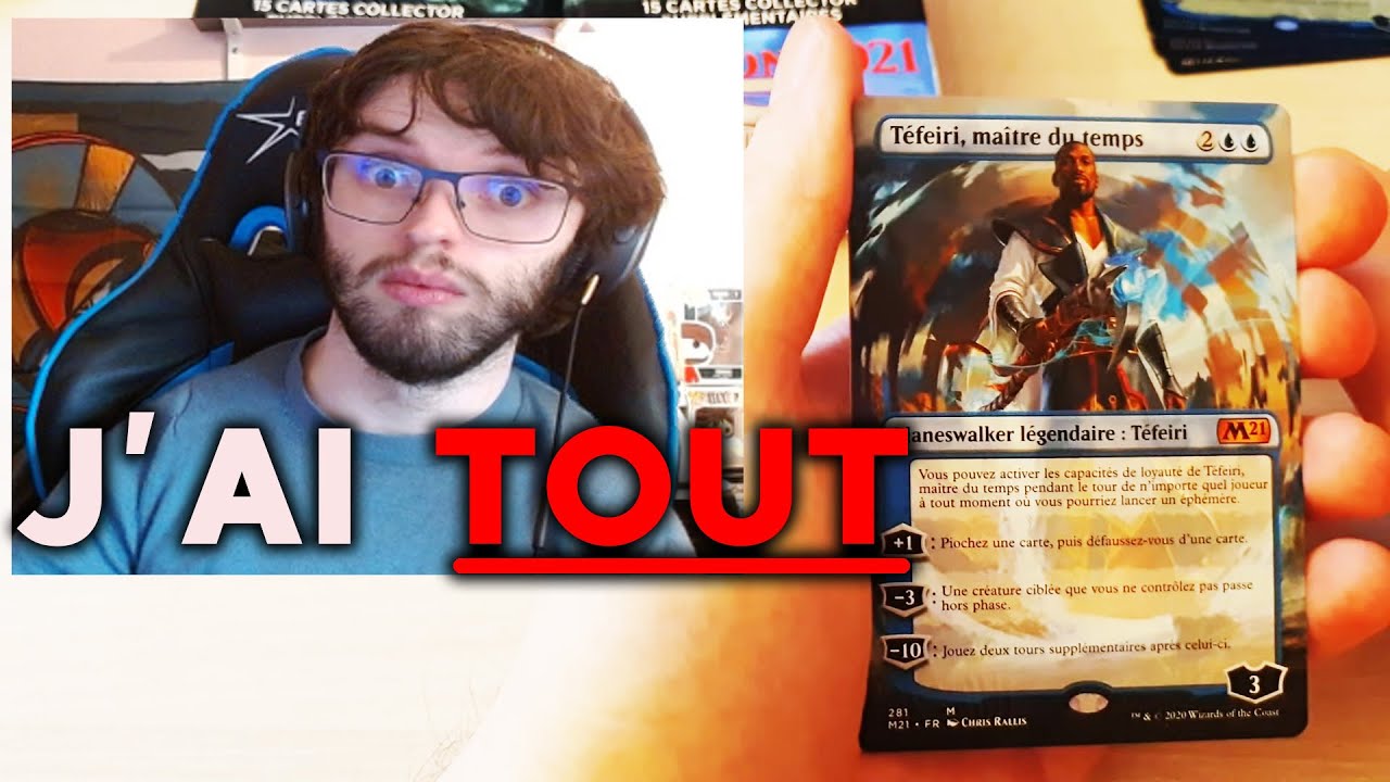 J'ai eu TOUT. • Boosters Collector Magic M21 (édition de base)