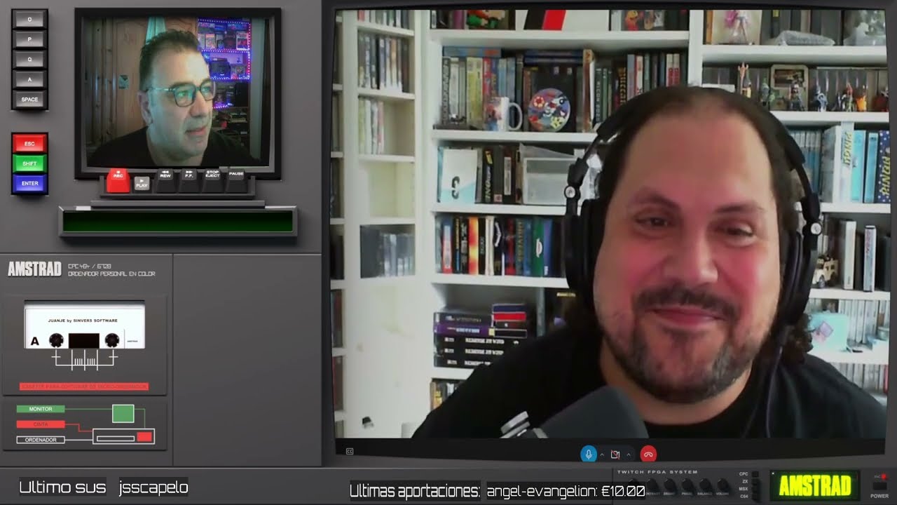 CUARENTA ANIVERSARIO AMSTRAD CPC CHARLANDO CON CHEMA
