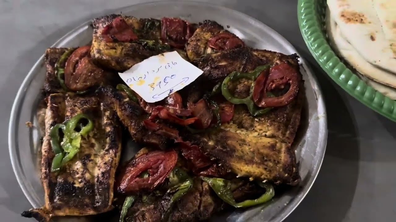 Fish centre in Peshawar grill fish