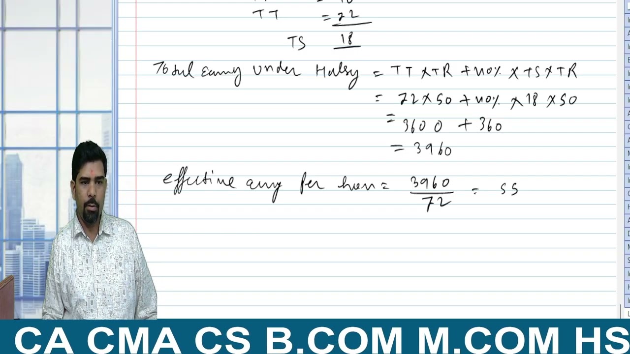 Labour 4th class for CA, CMA Intermediate May/ June 26 term students