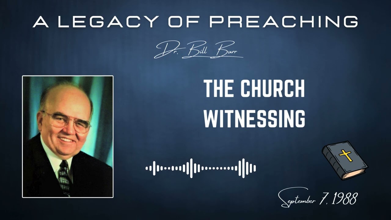 The Church - Witnessing - September 7, 1988