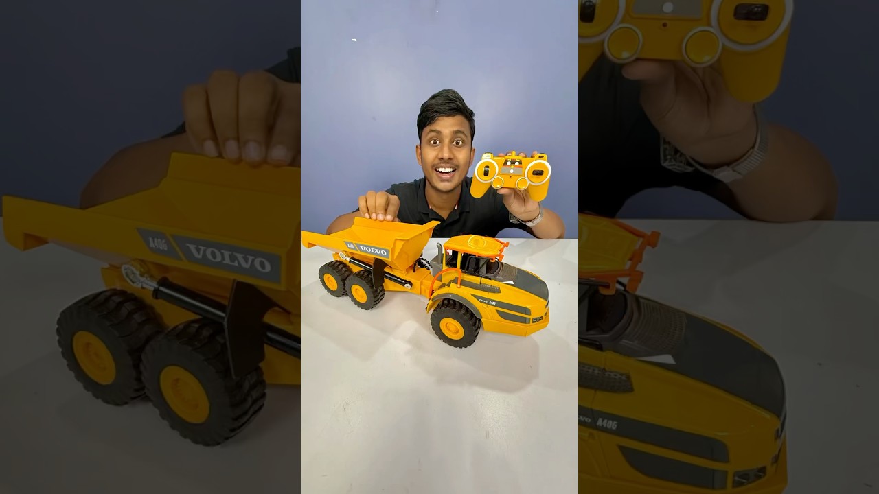 Volvo RC Dump Truck ki Unboxing 🔥 