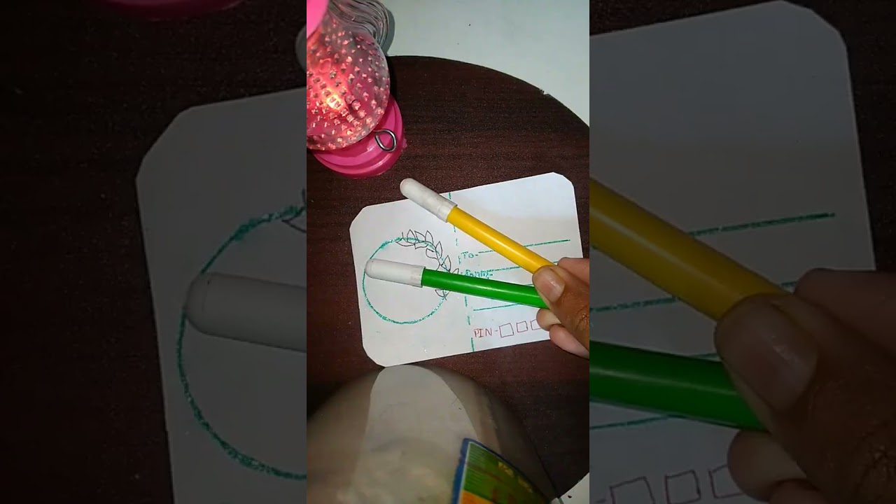 how to make a beautiful postcard