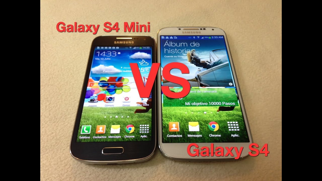 Galaxy S4 Mini VS Galaxy S4 Diferencias y similitudes