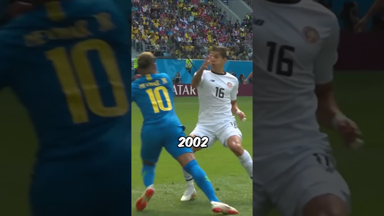 Neymar vs Rivaldo por el mundial 2002 #neymar #rivaldo