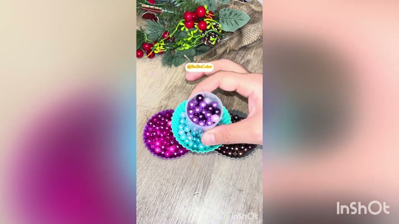 Beads ASMR #asmr #satisfying #stonebeads #beads 