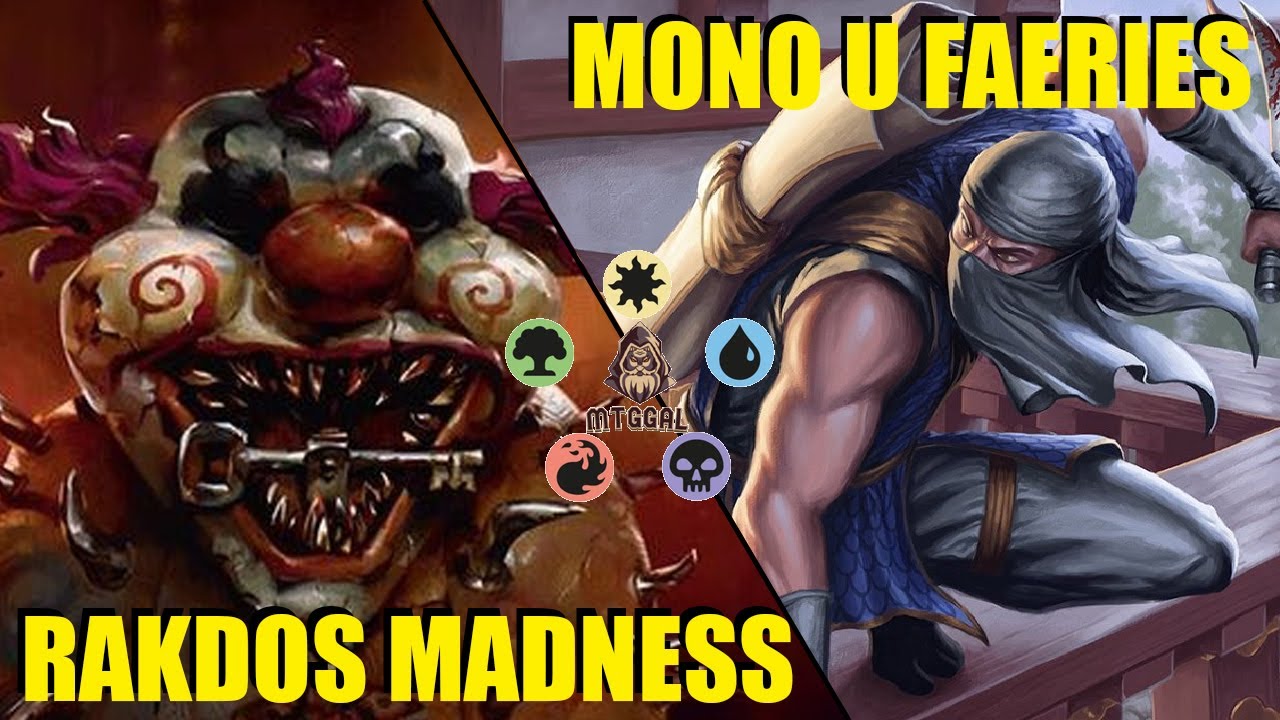 MONO U FAERIES vs RAKDOS MADNESS (pauper)