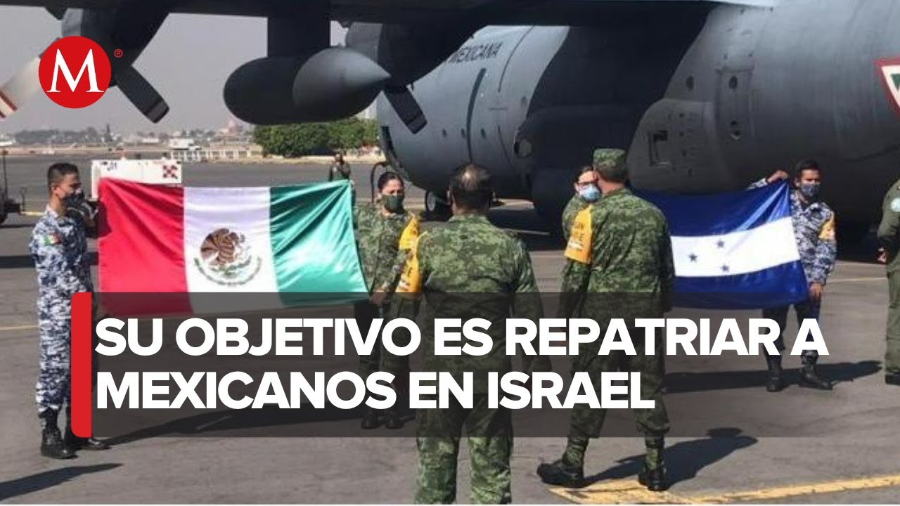 Sedena enviará segundo avión a Israel