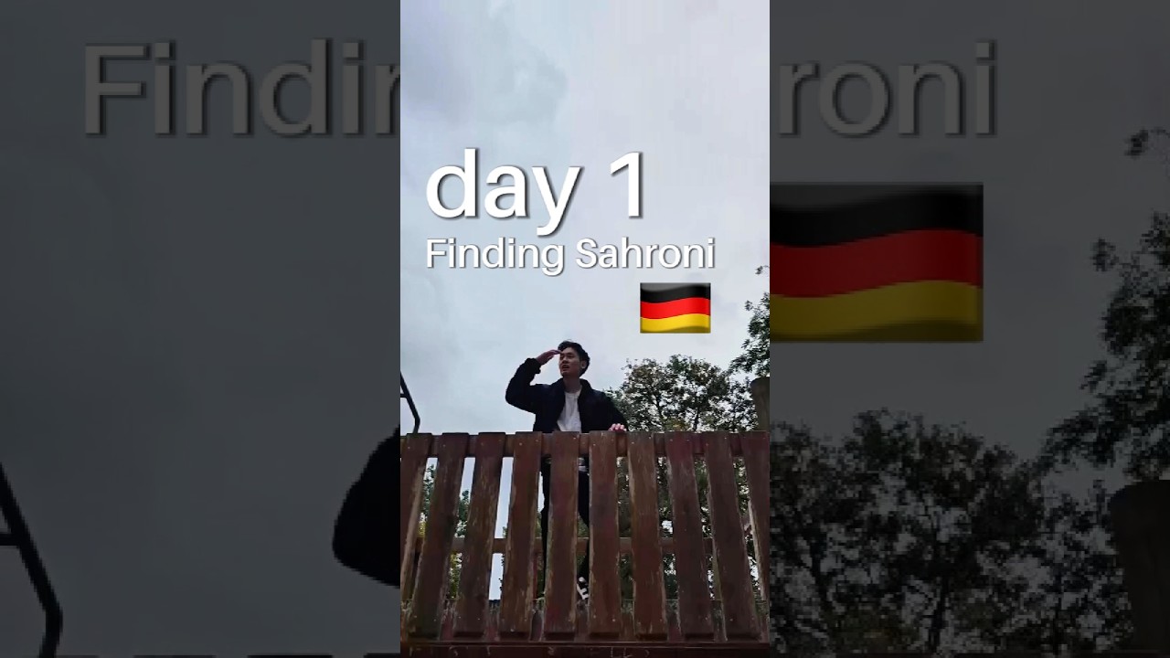 day 1 finding Sahroni di Jerman Eropa 😭 #kaburajadulu #hidupdijerman #moinmoinindo