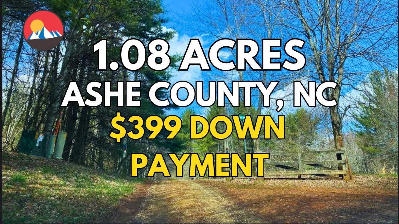1.076 Acres in Ashe County, NC With Mountain Views