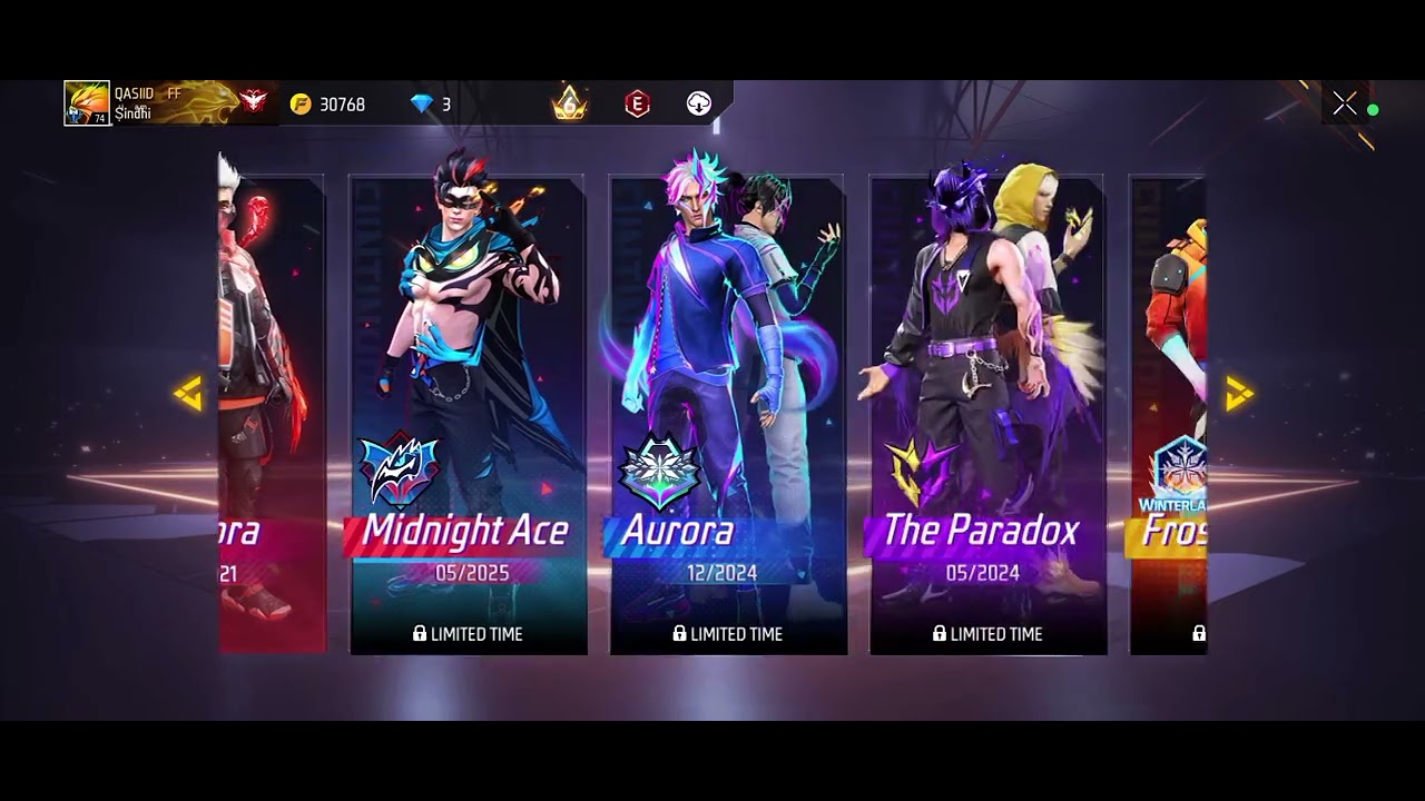My new account free fier prime level 6 jis bhei na Lena ha comment karya subscribe to my YouTubers 💝