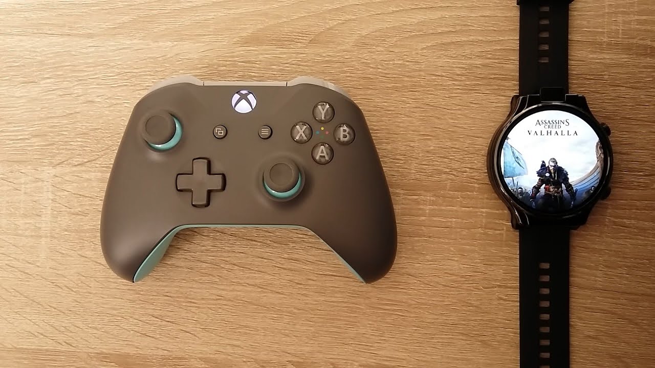 Assassin's Creed Valhalla With Google Stadia Pro On Kospet Prime 2 Smartwatch Android 10 4GB+64GB ⌚