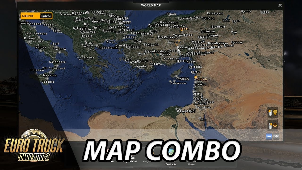 ETS2 1.36 | ProMods 2.43 | Map Combo_V2 (0€ version)