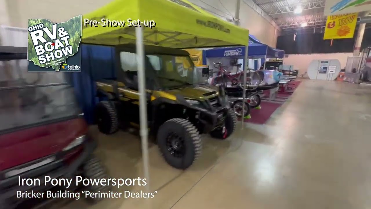 Ohio RV & Boat Show | Bricker Building Perimeter Tour | RVs, Boats & Outdoor Displays