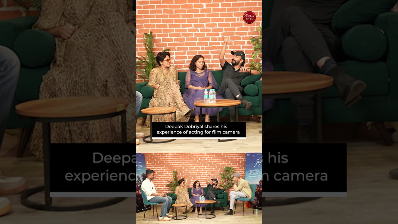 Deepak Dobriyal shares his experience of acting for film camera