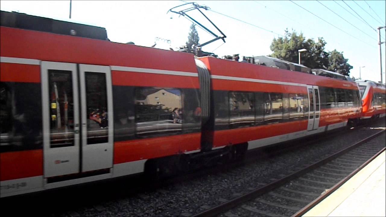 Bombardier Talent 2 (DB BR 442) arriving at Rothenbach Steinberg