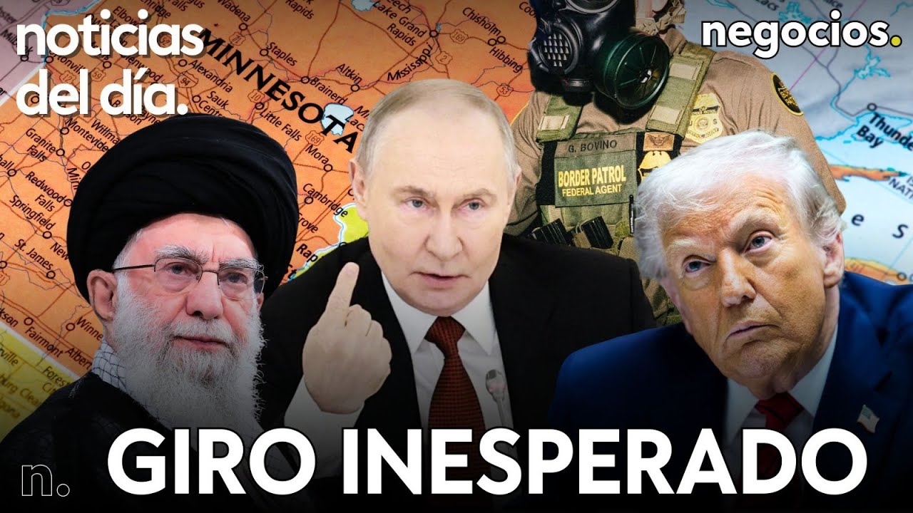 NOTICIAS DEL DÍA: Giro inesperado de Trump ante el caos en EEUU, alerta total en Irán y Rusia avisa