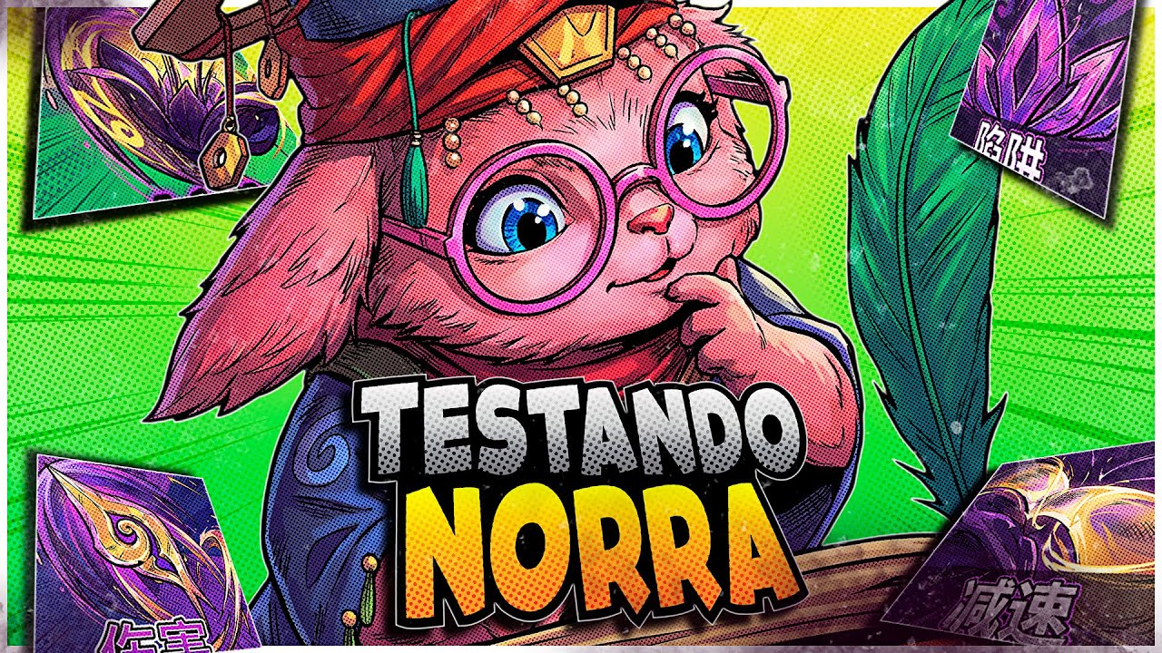 NORRA: TESTANDO A CAMPEÃ EXCLUSIVA QUE VAI QUEBRAR O WILD RIFT!