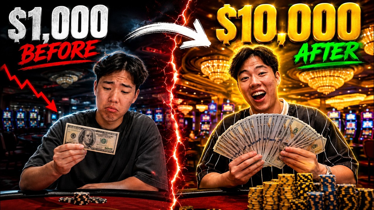 I tried to turn $1,000 into $10,000 at the Casino
