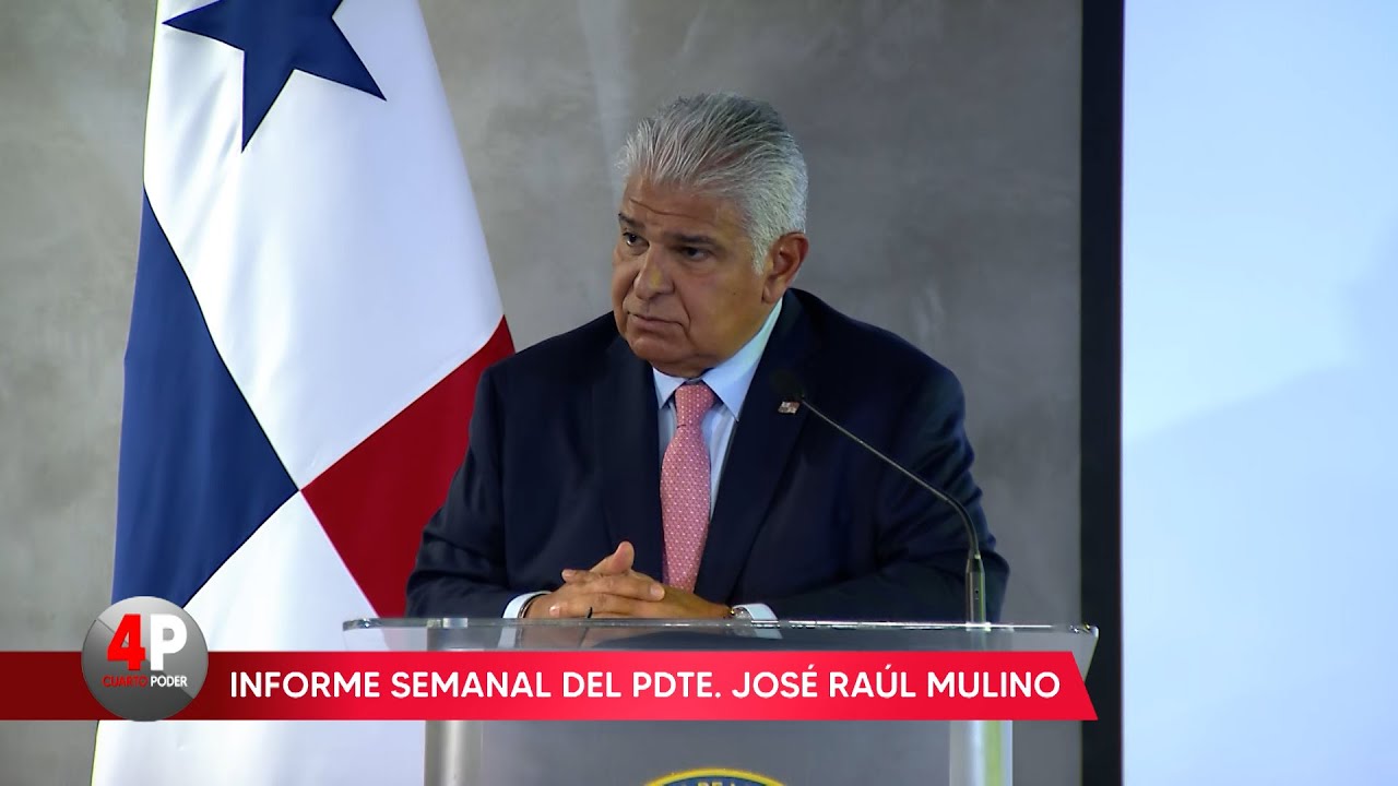 Conferencia del presidente de Panamá, José Raúl Mulino: 30 de octubre de 2025