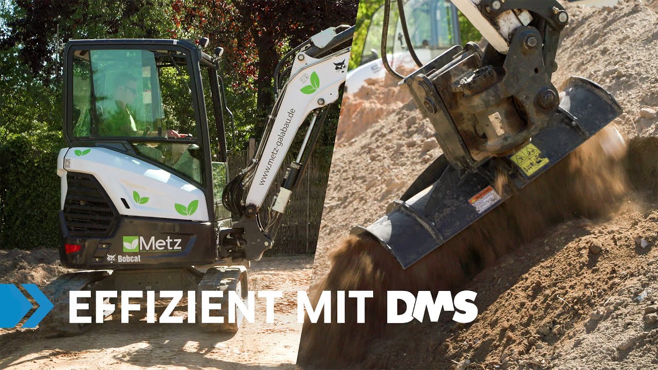 Effizient mit DMS: DMS Bodenfräse BF35