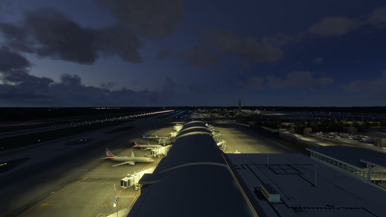 Microsoft Flight Simulator 2024 - Quick first look at PACSIM Raleigh-Durham International Airport
