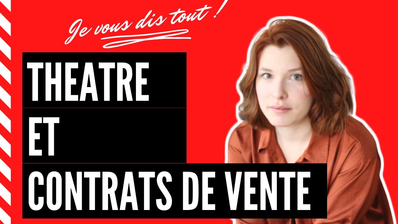 COREALISATION, COPRODUCTION, CESSION... TOUT SUR LES CONTRATS DE VENTE (vendre son spectacle)