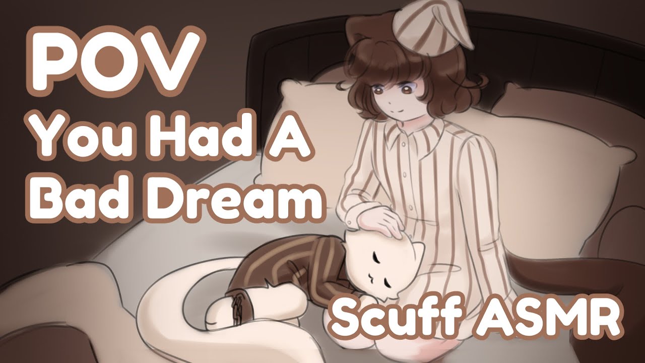 Awkward Catgirl Comforts You After a Nightmare Scuff ASMR