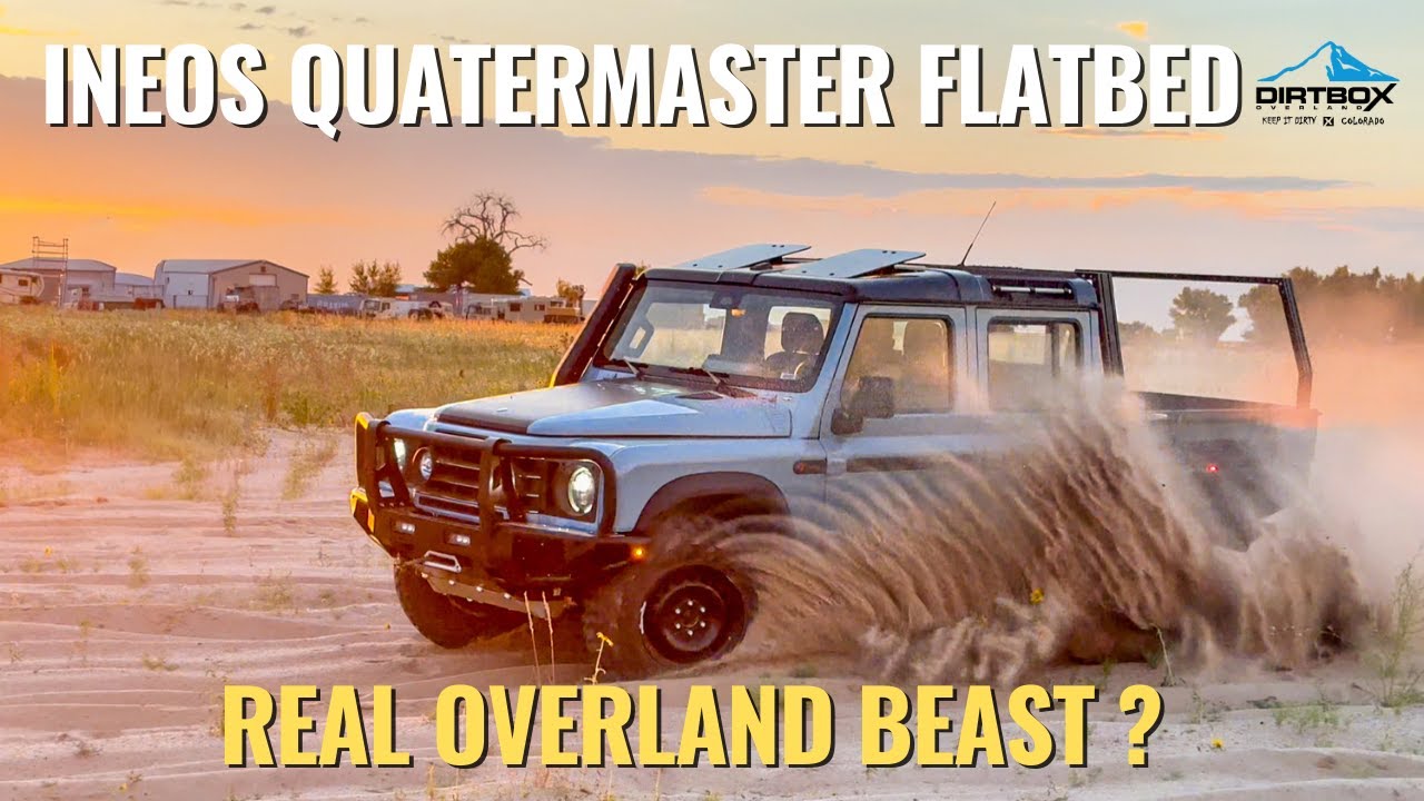 INEOS Quartermaster Flatbed Tray - Overland Expo Mountain West