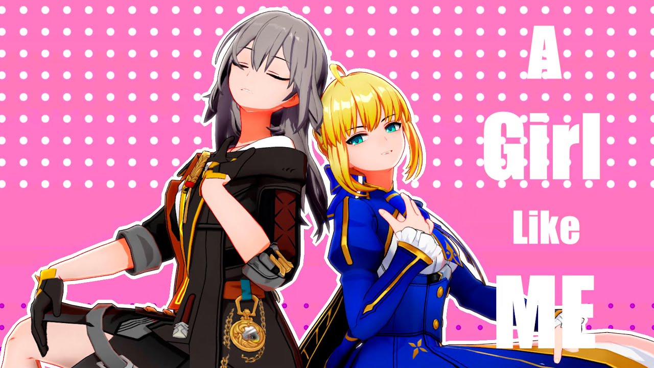 Saber + Stelle / Girl Like Me【Honkai Star Rail】#honkaistarrail #hsrcreators #HSRxFate #hsrfanart
