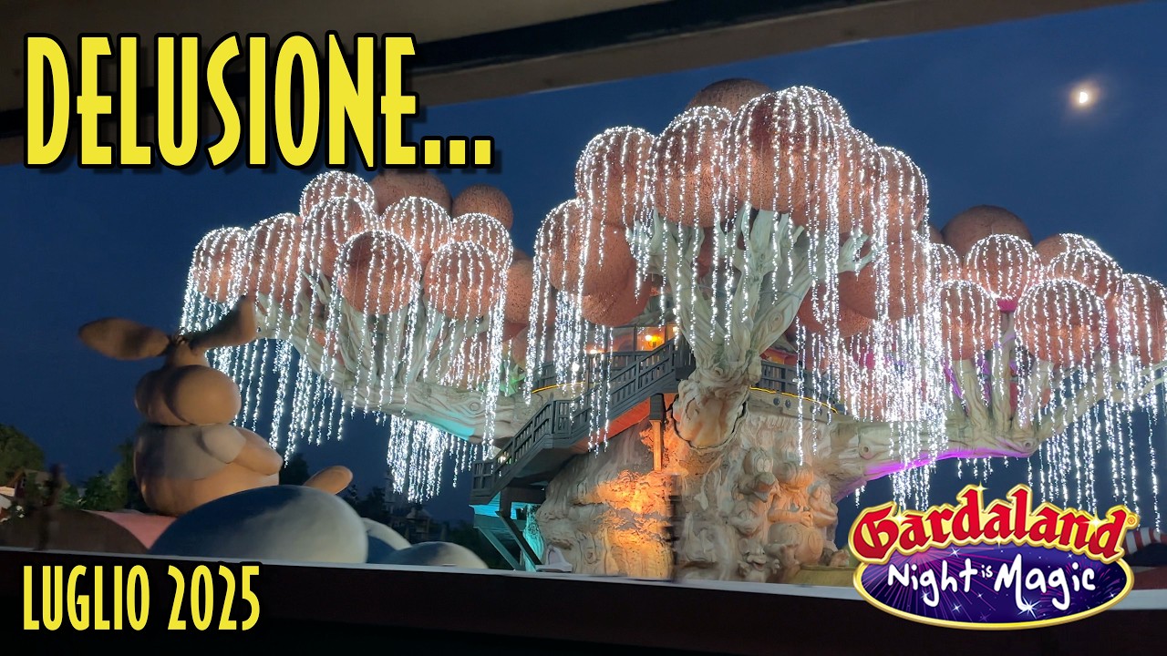 DELUSO dal NIGHT IS MAGIC di GARDALAND 2025