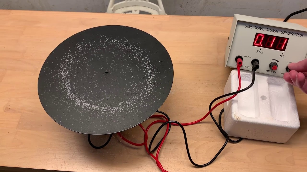 Good Vibrations: Chladni Plate Demonstration - Lockheed Martin