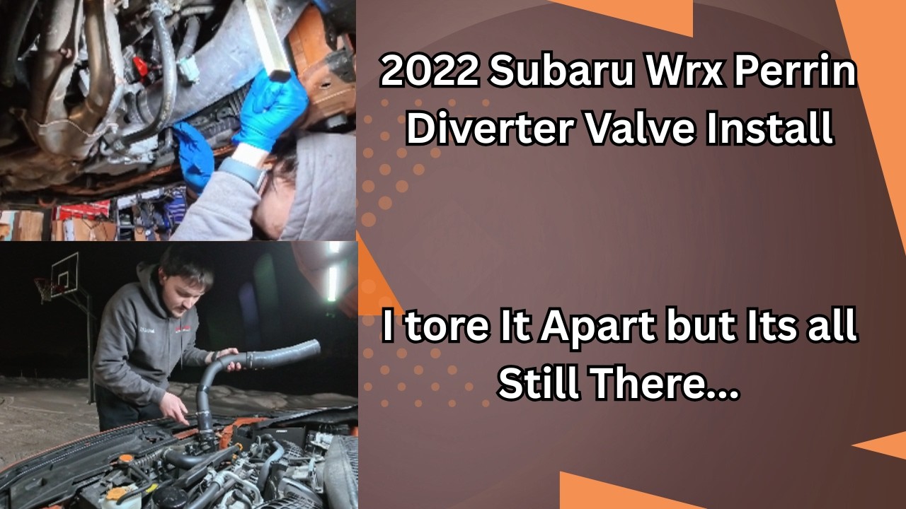 My Daily Broke So I repaired it with Perrin performance Parts + Still trying to Find the Issue...