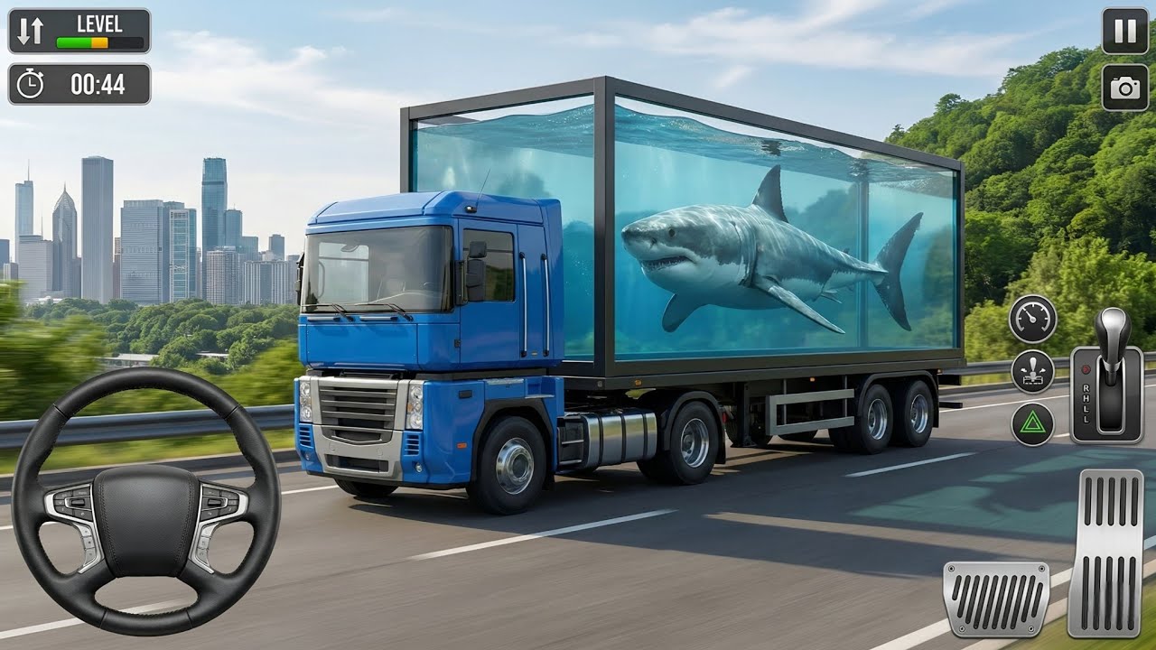 Sea Animal Transporter Simulator 3D Android Game Gameplay 