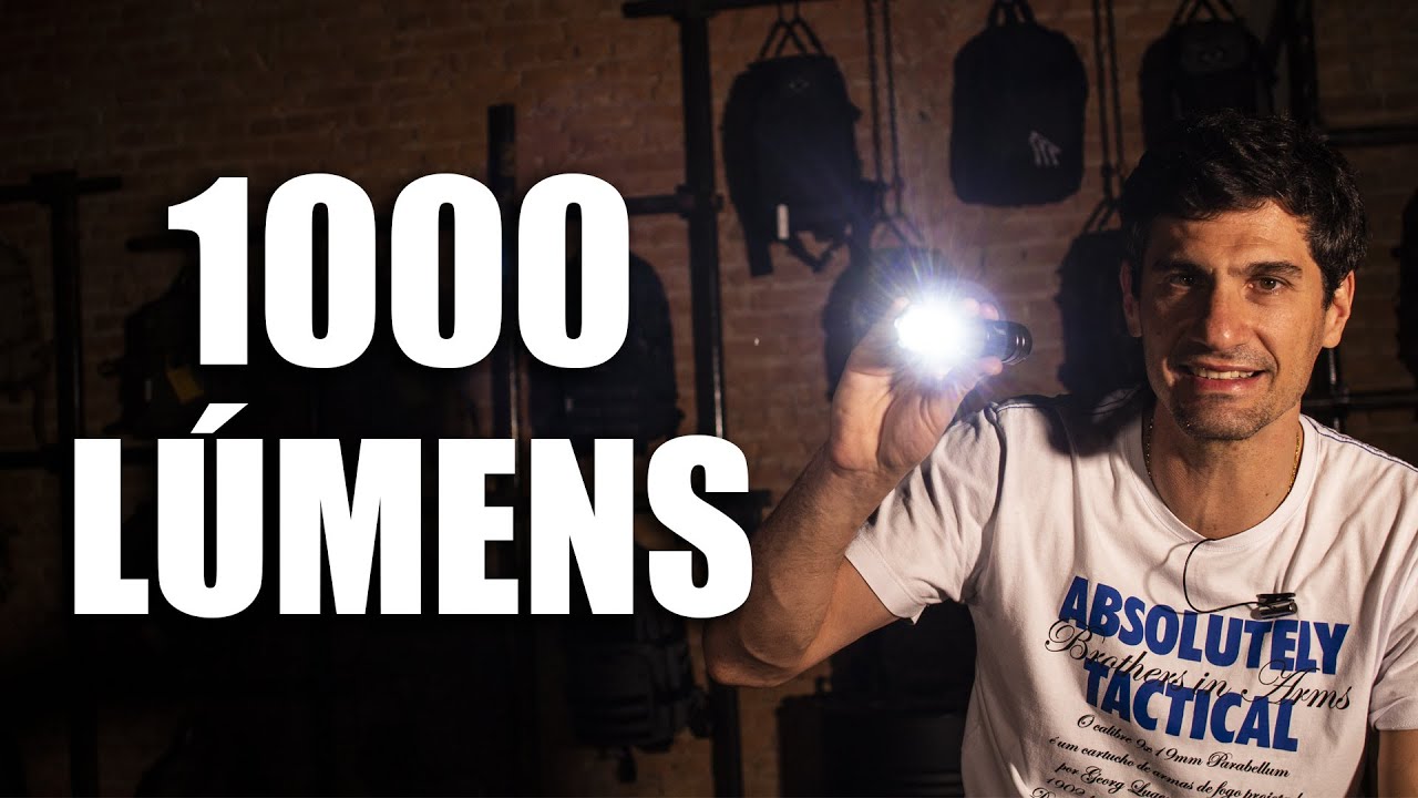 Lanternas 1000 Lúmens (ou mais)  De R$ 350 a R$ 700 | Wolf X Invictus X Klarus X Jetbeam X Nitecore