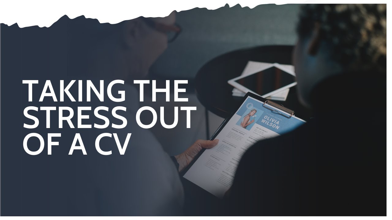 Taking the stress out of your CV with Ulrich Seega