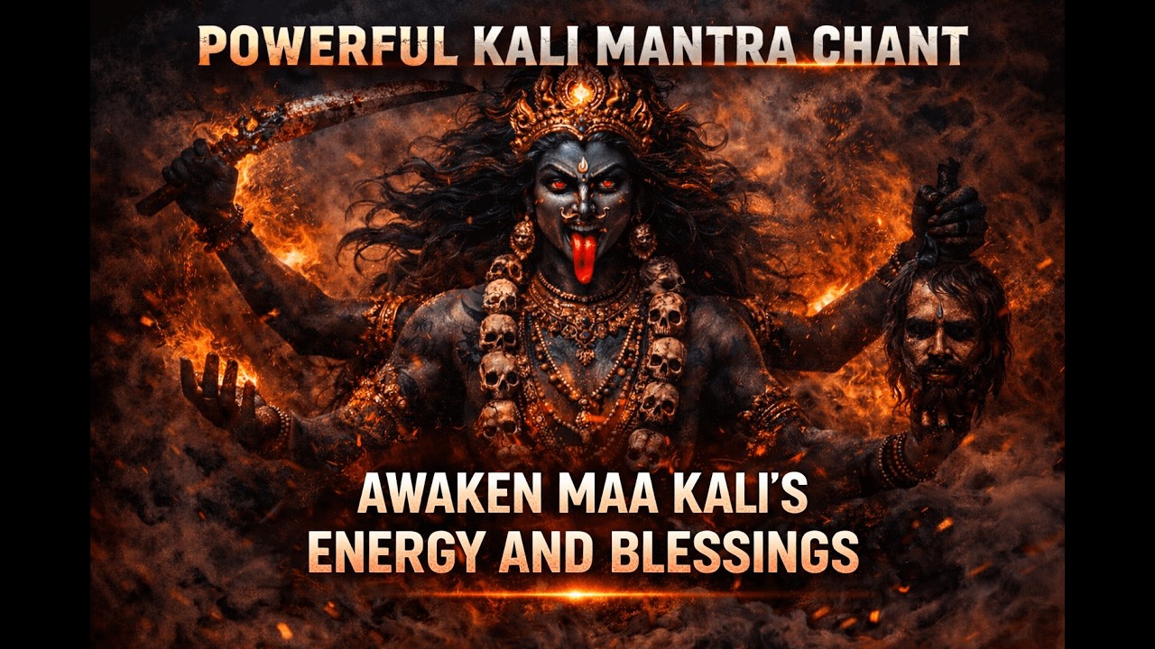 AWAKEN MAA KALI ⚔️ | Most Powerful 108X Dark Shakti Mantra for Fear Destruction & Divine Protection