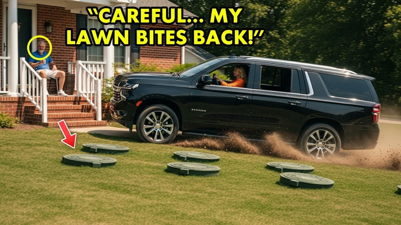 HOA Karen Kept Driving Across My Lawn — So I Planted Mines Underneath And Watched The Outcome
