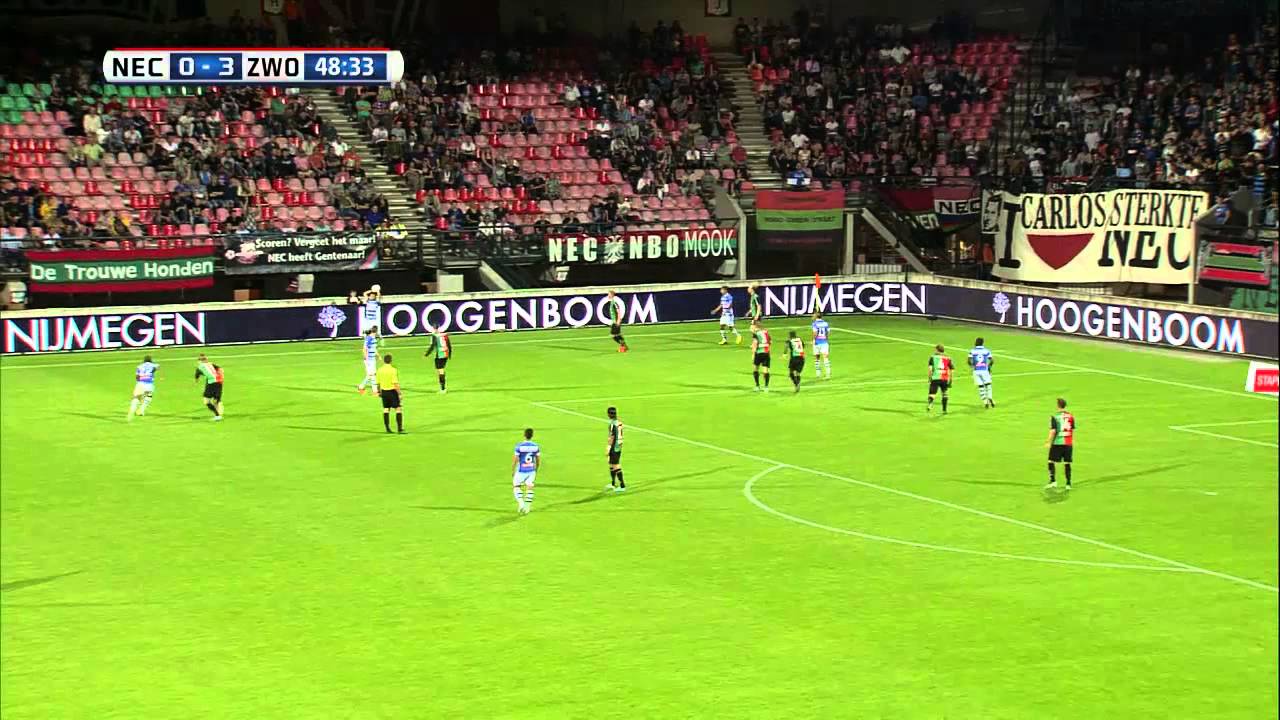 NEC vs PEC Zwolle (Eredivisie 2013-2014 - Round 3 highlishts)