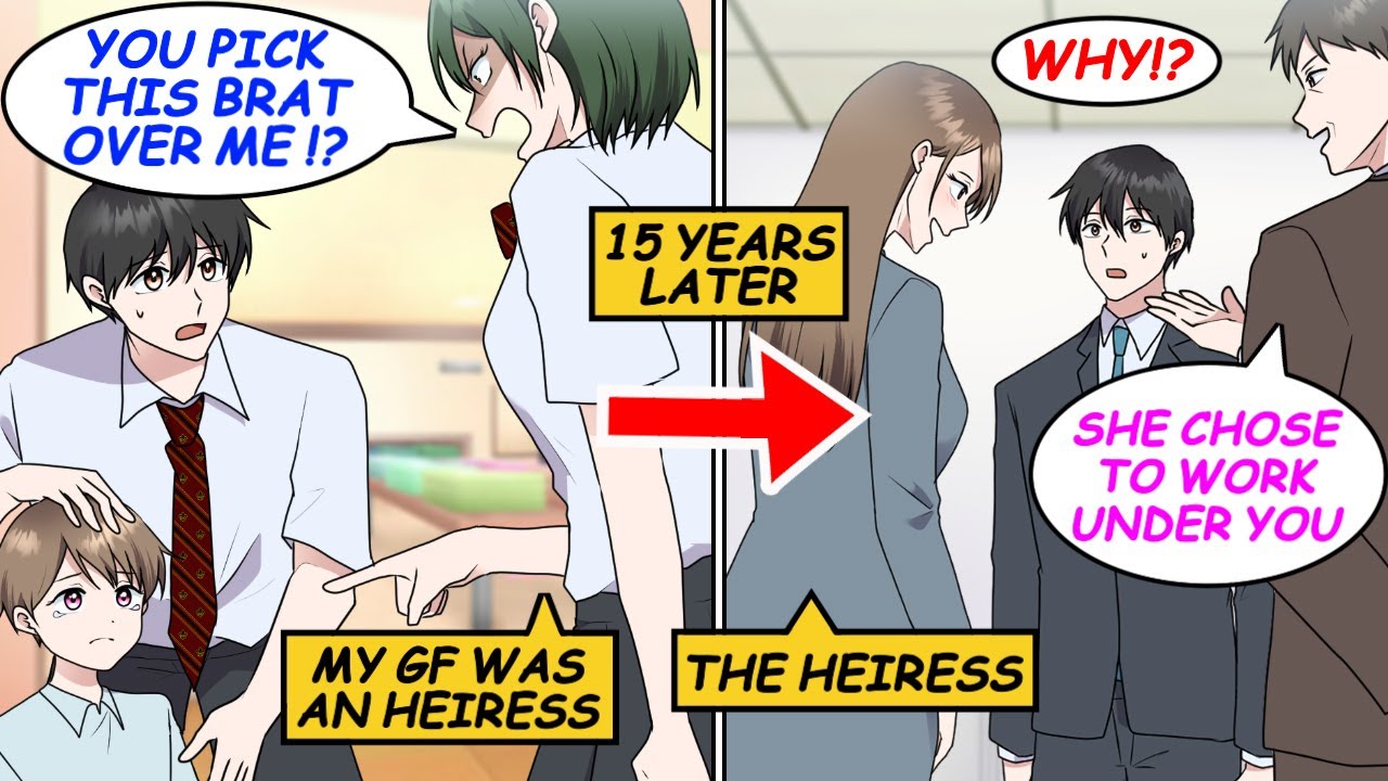 My rich gf dumped me for helping a kid. 15 years later, an heiress wants to be my underling!?[Manga]
