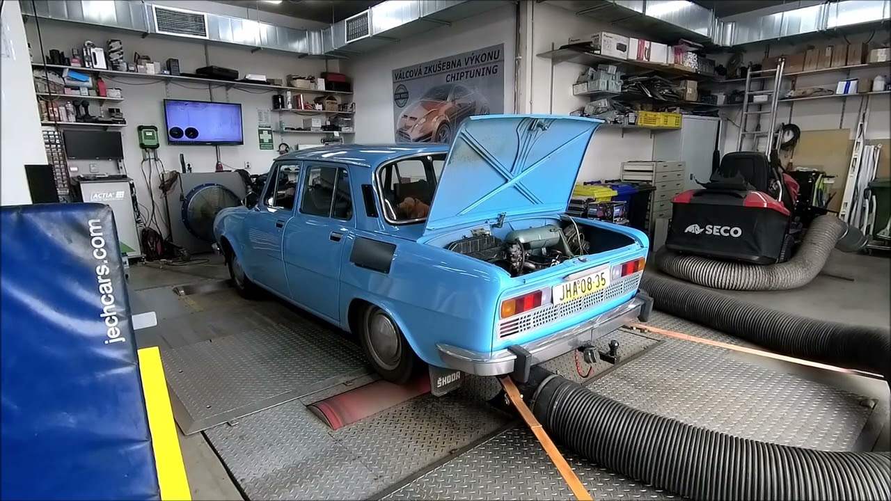 Škoda 100 dyno-test
