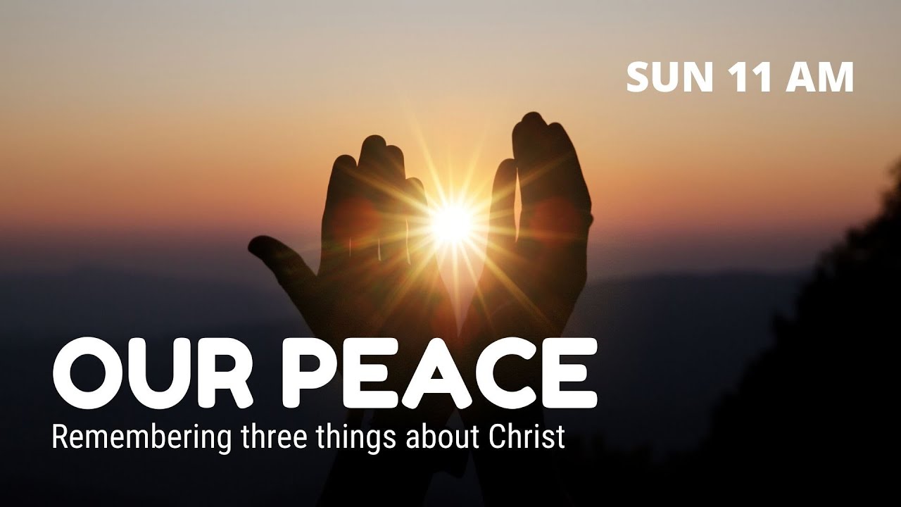 ⛪ Bay Leaf - Our Peace 6-14-20 11AM (Sermon Only)