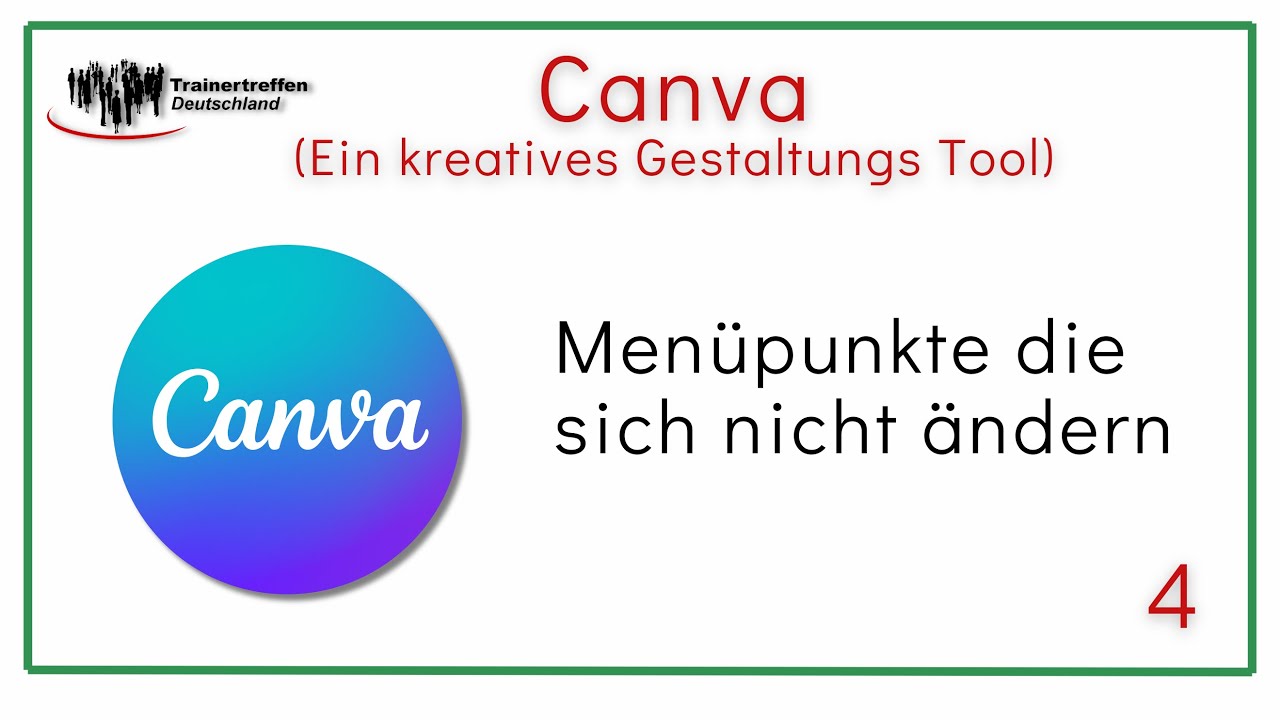 4.  Diese Punkte bleiben immer gleich