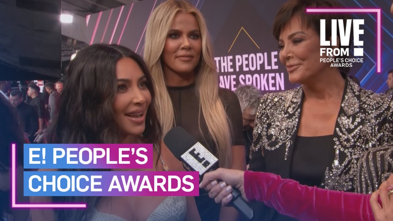 Кардашьяны называют E! PCA «Самой захватывающей церемонией награждения» | E! People’s Choice Awards