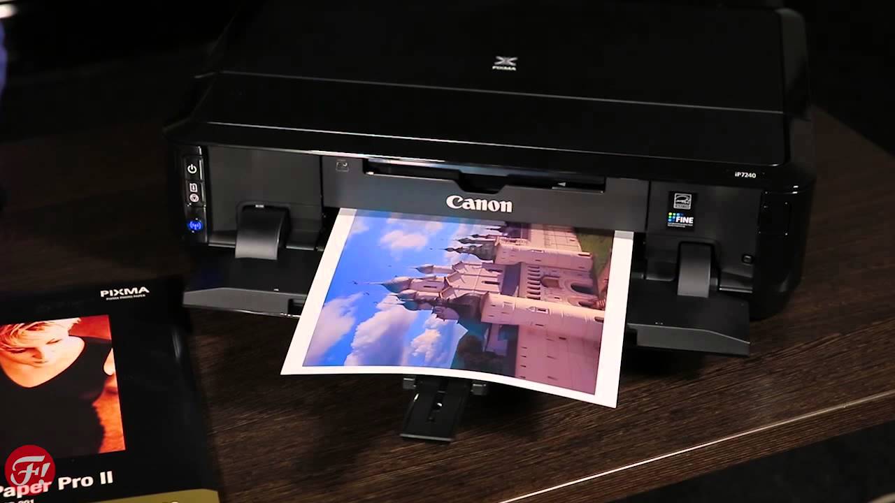 Фотошкола рекомендует: Обзор принтера Canon PIXMA iP7240