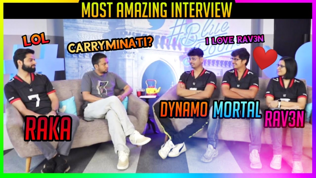 Dynamo, Mortal, RakaZone Gaming, Rav3n Exclusive Interview | Income, Face Reveal | Part 1