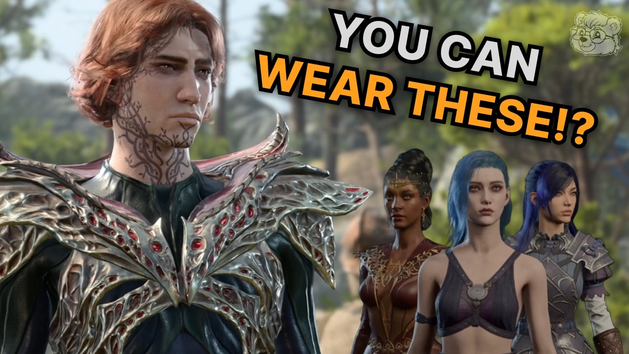 В BG3 вам не положено носить эти наряды… (более 500 нарядов для NPC + неограниченное количество к...